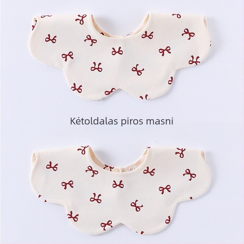 Koreai stílusú, kétszínű bébi etető kendő, pamut 95% feletti, anti-spit-up, uniszex, újszülötteknek, őszi-téli