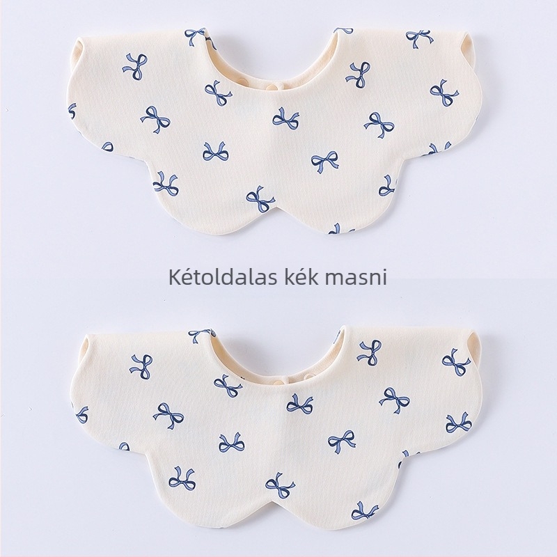 Koreai stílusú, kétszínű bébi etető kendő, pamut 95% feletti, anti-spit-up, uniszex, újszülötteknek, őszi-téli