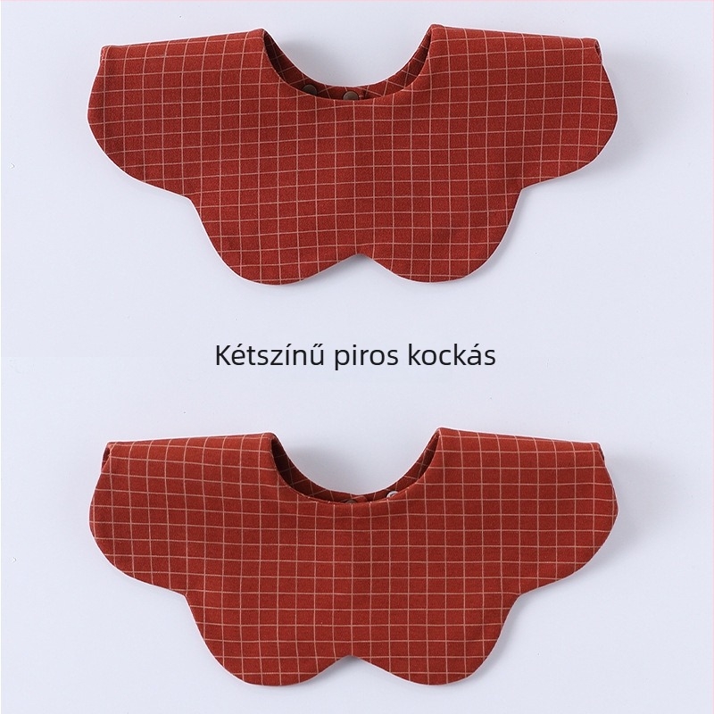 Koreai stílusú, kétszínű bébi etető kendő, pamut 95% feletti, anti-spit-up, uniszex, újszülötteknek, őszi-téli
