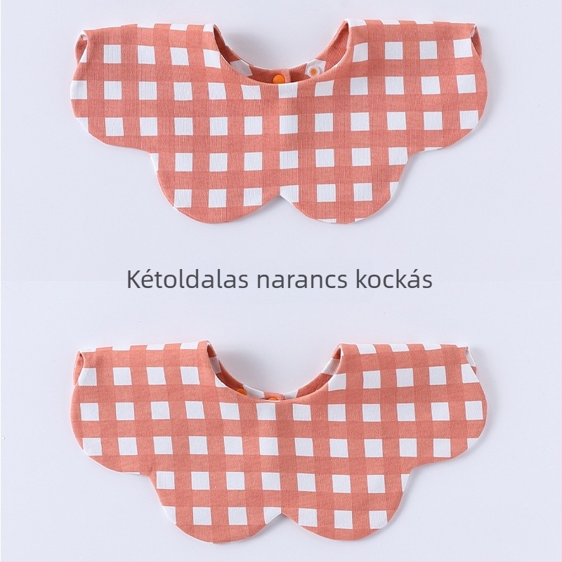 Koreai stílusú, kétszínű bébi etető kendő, pamut 95% feletti, anti-spit-up, uniszex, újszülötteknek, őszi-téli