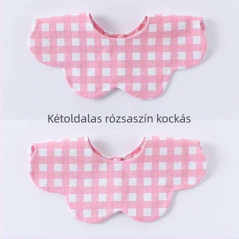 Koreai stílusú, kétszínű bébi etető kendő, pamut 95% feletti, anti-spit-up, uniszex, újszülötteknek, őszi-téli