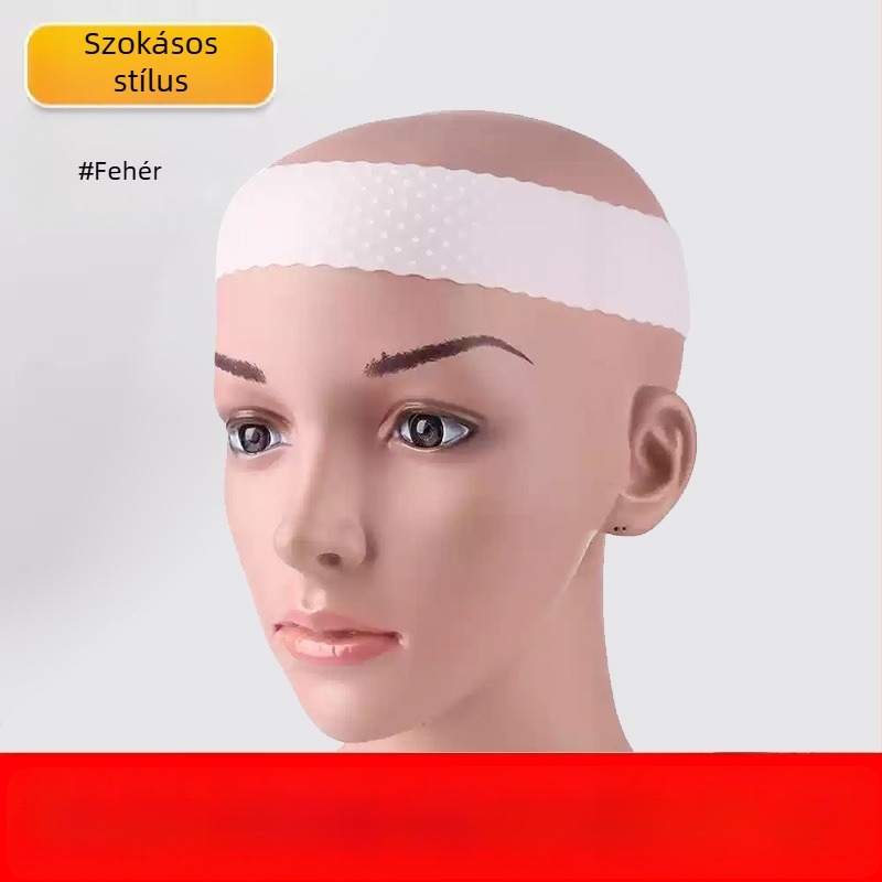 Szilikon hajpánt parókához, csúszásmentes és leesés elleni, modell XX-032, márka 8090