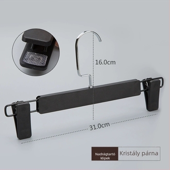 Többfunkciós nadrágszár-csipesz csúszásmentes fogással, teleszkópos műanyag kivitel fehérneműk, szoknyák és nadrágok számára