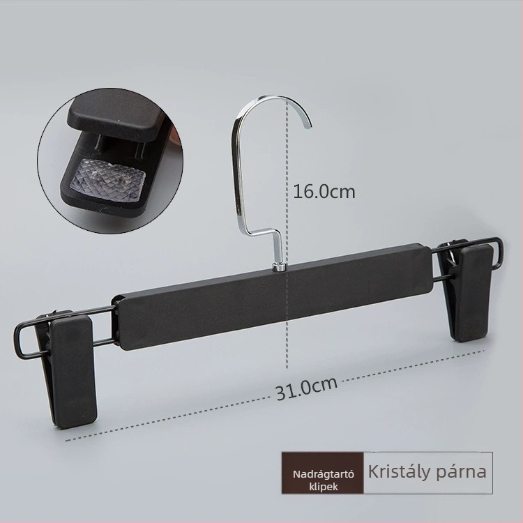 Többfunkciós nadrágszár-csipesz csúszásmentes fogással, teleszkópos műanyag kivitel fehérneműk, szoknyák és nadrágok számára