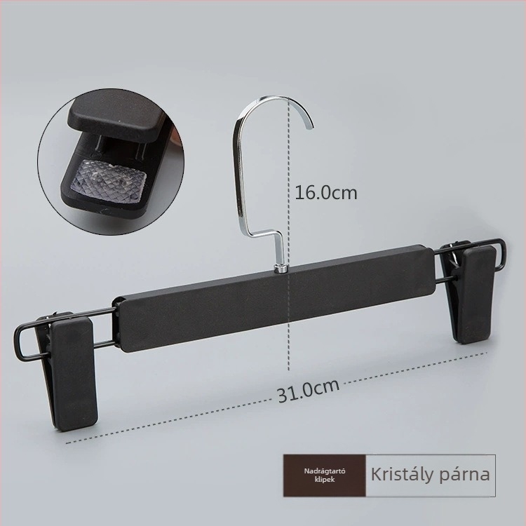 Többfunkciós nadrágszár-csipesz csúszásmentes fogással, teleszkópos műanyag kivitel fehérneműk, szoknyák és nadrágok számára