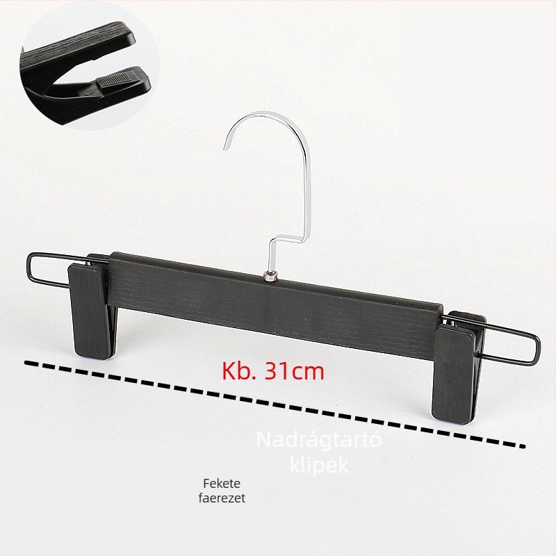Többfunkciós nadrágszár-csipesz csúszásmentes fogással, teleszkópos műanyag kivitel fehérneműk, szoknyák és nadrágok számára