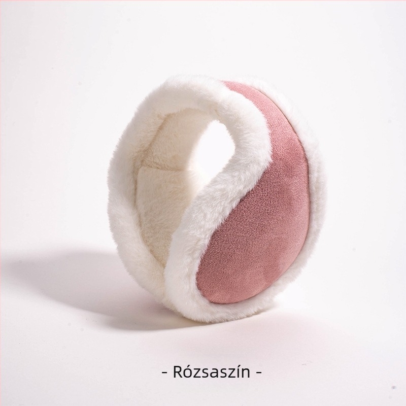 Uniszex fülmelegítők téli fleece béléssel, szélálló, kültéri használatra