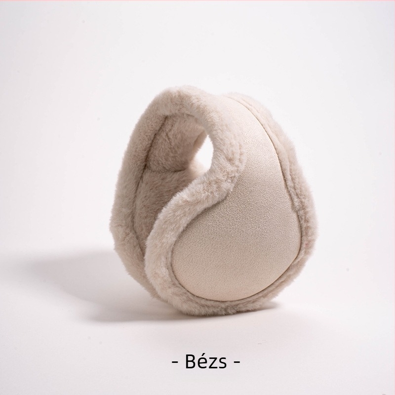 Uniszex fülmelegítők téli fleece béléssel, szélálló, kültéri használatra