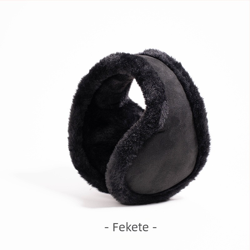 Uniszex fülmelegítők téli fleece béléssel, szélálló, kültéri használatra