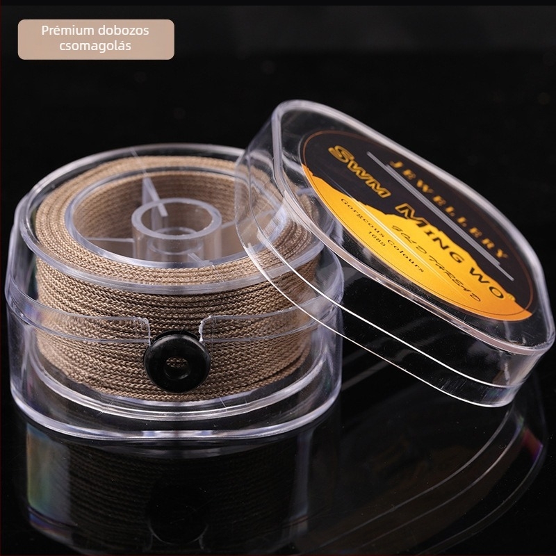 Mingwo Nem elasztikus gyöngyszál Buddha gyöngyök számára - Ötvözet anyag, kötött zsinór, Yiwu eredet, 2024 ősz