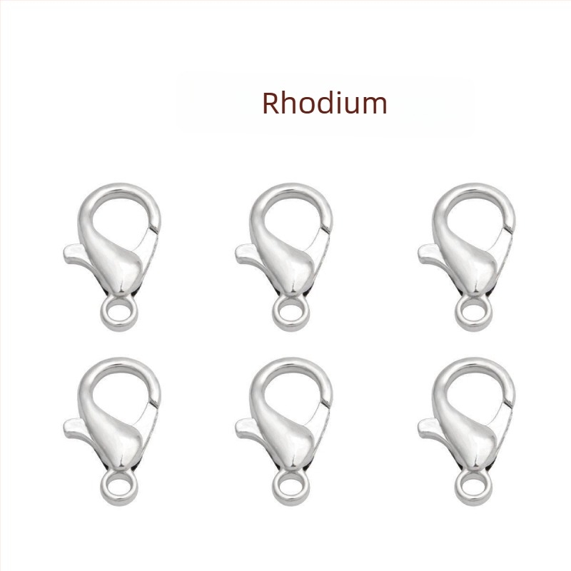 DIY ékszerkészítő készlet: nyitható gyűrűk, T-pinnek, Lobster clasp, pozícionáló gyöngyök, 9-es alakú tű