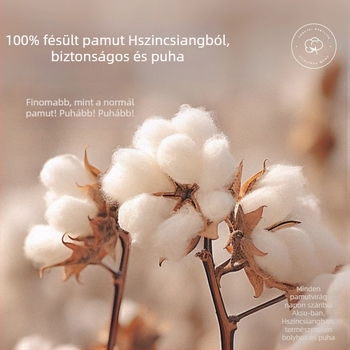 Újszülött 100% pamut overál, 0–6 hónap, hosszú ujjú, tavasz–ősz, uniszex