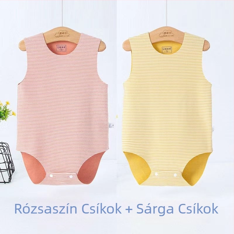 De Rong meleg ujjatlan baba overál, háromszög alakú szabással, hasi védelemmel, 0–12 hónapos korosztálynak