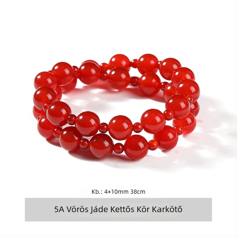 Női Golden Hair Crystal gyöngy karkötő – geometriai forma, könnyed luxus stílus, kézműves ékszer a kézre