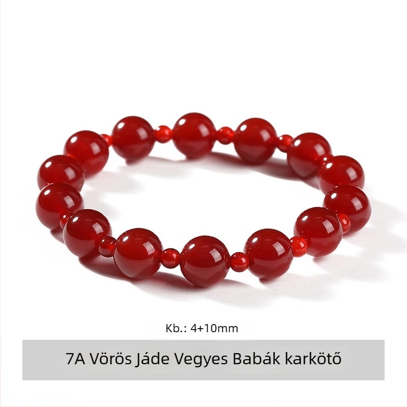 Női Golden Hair Crystal gyöngy karkötő – geometriai forma, könnyed luxus stílus, kézműves ékszer a kézre