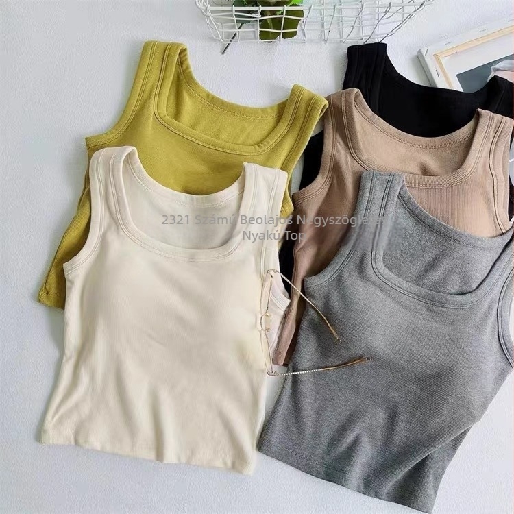 Nylon széles vállú mellény kerek gallérral; 80–90% nylon; anyagsűrűség 161–180 g/m2; négy szezonra