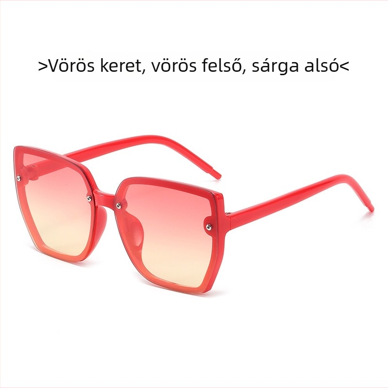 Gyerek napszemüveg keret nélküli, PC keret és PC lencsék, UV400 védelem, polarizálatlan