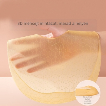 Szilikonból készült baba etető kötény – vízálló, ultra puha, rajzfilmszimbával, 1–3 éveseknek