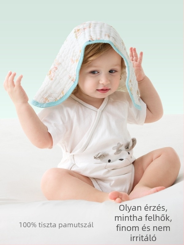 Betides Baba böfögő kendő, pamut, nedvszívó, újszülötteknek és kisgyermekeknek
