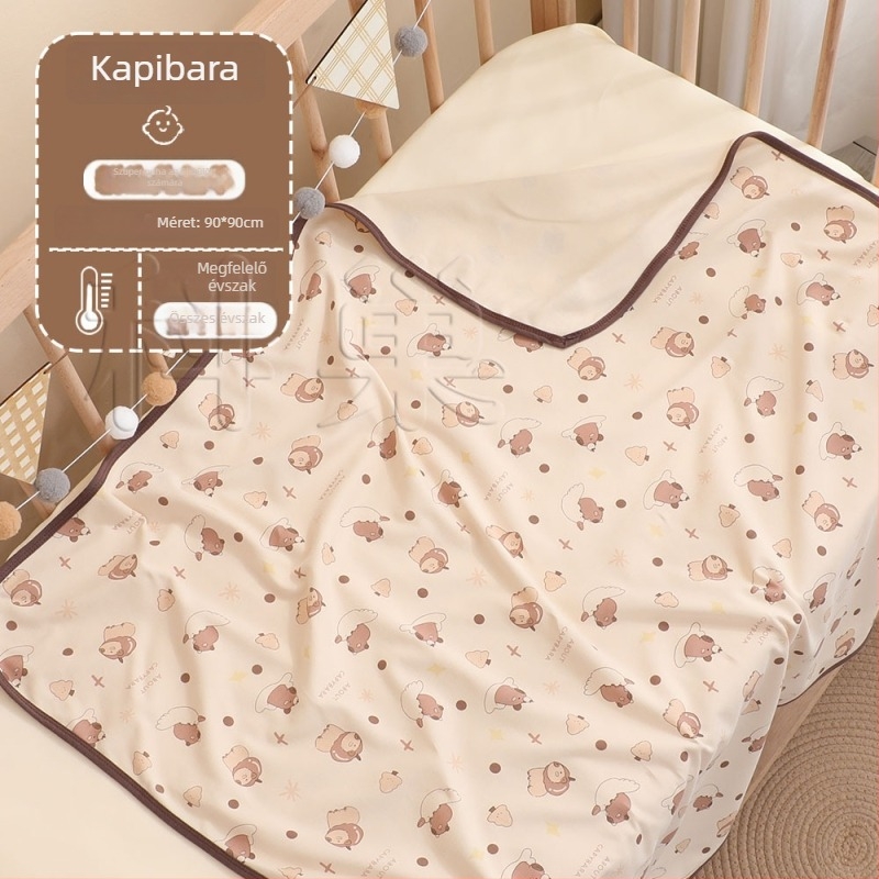 Újszülött wrap — 100% pamut, csíkos minta, egész éves használat, Class A biztonság, 2025 tavasz megjelenés