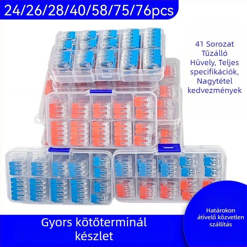 Zhibing 41-es sorozat huzalos terminál gyorscsatlakozó