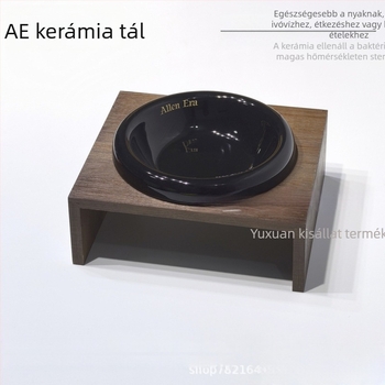 AE kerámia macska- és kutyatál – élelmiszerbiztonságos, vízre és konzerv ételekre alkalmas tál, háziállatok számára