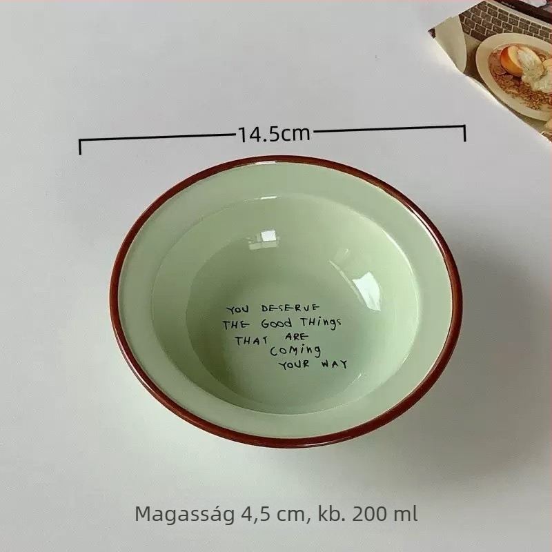 Xiyu emelt kerámia macska etető tál anti-tip és nyakvédővel