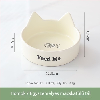 Kerámiából készült macska tál – étel- és ivóedény macskáknak