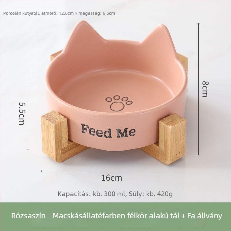 Kerámiából készült macska tál – étel- és ivóedény macskáknak