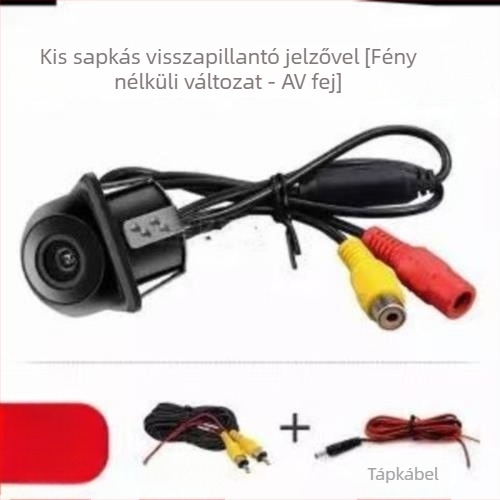 Univerzális autóba szerelt tolatókamera perforált burkolattal, éjszakai látás, vízálló CCD/AHD, 720x480