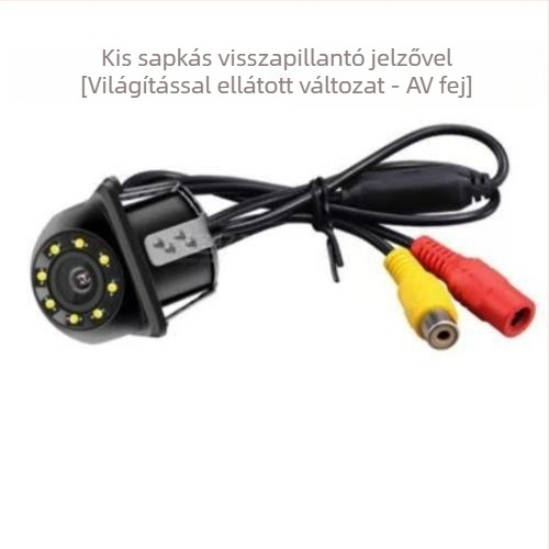 Univerzális autóba szerelt tolatókamera perforált burkolattal, éjszakai látás, vízálló CCD/AHD, 720x480