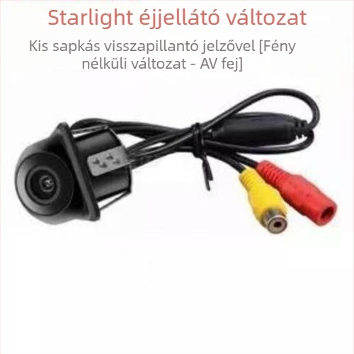 Univerzális autóba szerelt tolatókamera perforált burkolattal, éjszakai látás, vízálló CCD/AHD, 720x480