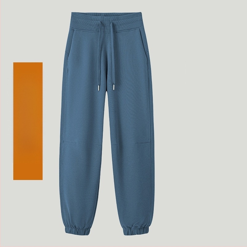 2025 őszi–téli fleeces bélelt női jogger nadrág, magas derék, laza egyenes szárú, sokoldalú hétköznapi sportnadrág