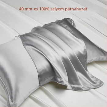 40 momme Mulberry selyem párnahuzat, 48×74 cm, 100% selyem