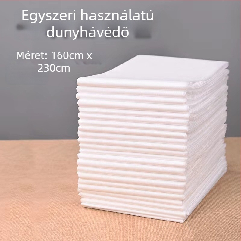 Utazási egyszer használatos ágyneműkészlet – négy darabos szett, SMS anyagú, paplanhuzat és párnahuzat