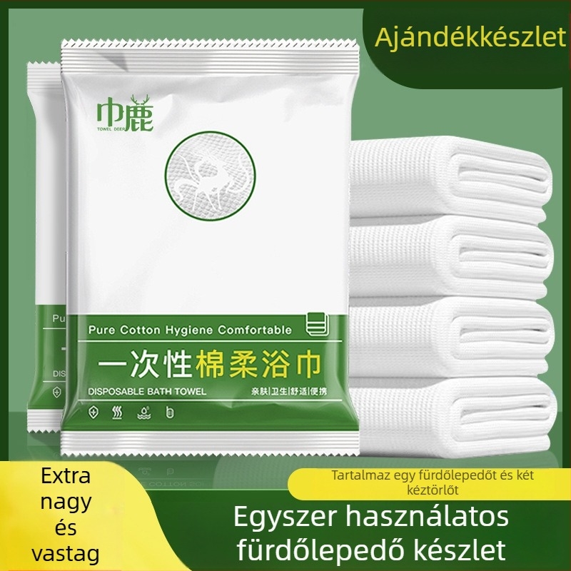 Utazási egyszer használatos ágyneműkészlet – négy darabos szett, SMS anyagú, paplanhuzat és párnahuzat