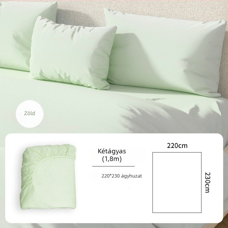 Utazási egyszer használatos ágyneműkészlet: lepedő és párnahuzat, nemszövött anyag, porvédett, szállások számára