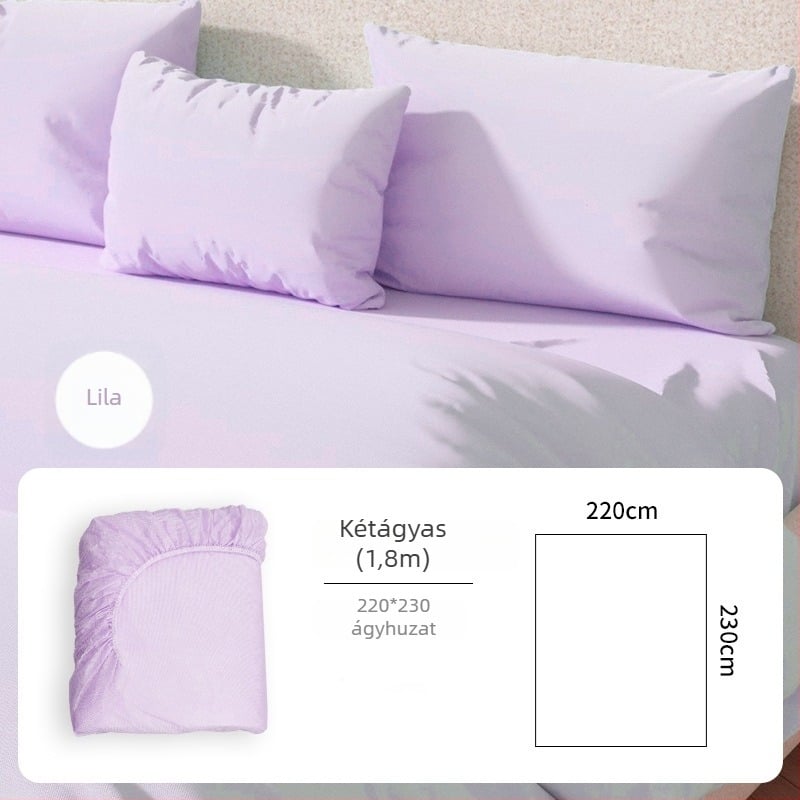 Utazási egyszer használatos ágyneműkészlet: lepedő és párnahuzat, nemszövött anyag, porvédett, szállások számára