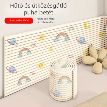Tatami-stílusú falvédő babáknak az ágy mellé – puha ütésvédő párna