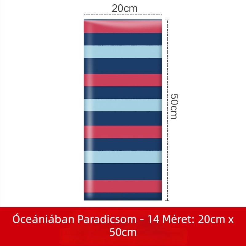 Leduo Yi Szövetes falpanel - rajzfilm stílus, táj motívum, testreszabható; ideális gyerekek játszóterére, nappaliba, hálószobába