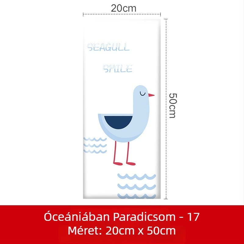 Leduo Yi Szövetes falpanel - rajzfilm stílus, táj motívum, testreszabható; ideális gyerekek játszóterére, nappaliba, hálószobába