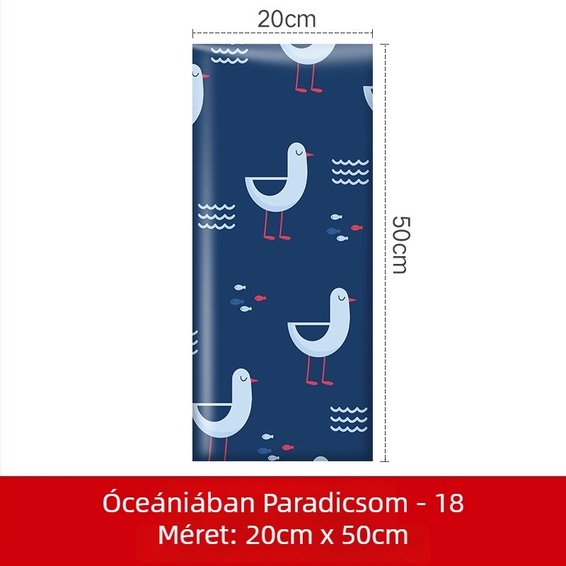 Leduo Yi Szövetes falpanel - rajzfilm stílus, táj motívum, testreszabható; ideális gyerekek játszóterére, nappaliba, hálószobába