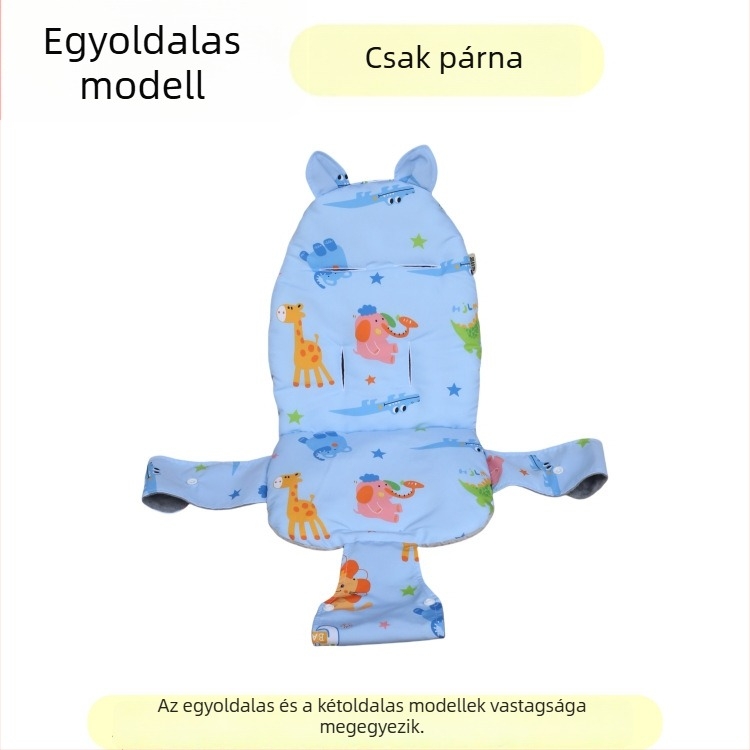X1 babakocsi üléspárna, teljes körű pamut párnával, minden évszakra