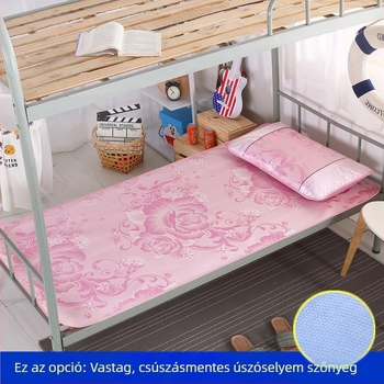 Jégselyem matrac diák kollégium számára, egyágyas méretek 0.8/0.9/1.0, emeletes ágyhoz illeszkedő, összecsukható Jacquard szövésű