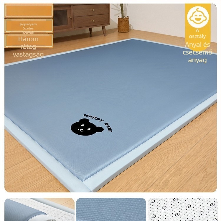 Tatami ágy matrac, ice silk és rattan anyagból, jacquard szövés, modern minimalista stílus