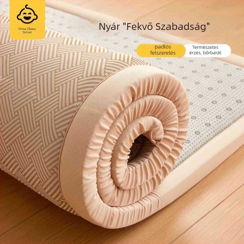 Tatami ágy matrac, ice silk és rattan anyagból, jacquard szövés, modern minimalista stílus