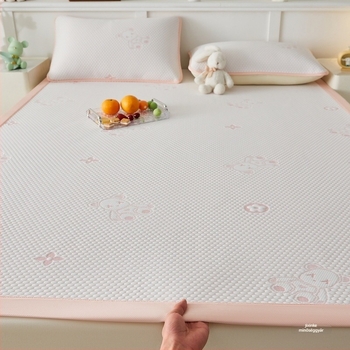 Ygde Ágy Mat Set – Összecsukható, Modern Minimalista Stílus, Viskóz Rost Ice Silk, Nyomtatott Szövet, Prémium