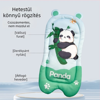 Blue Cloud párnázott babapárna babakocsira – párna az etetőszékhez, 0–5 éveseknek