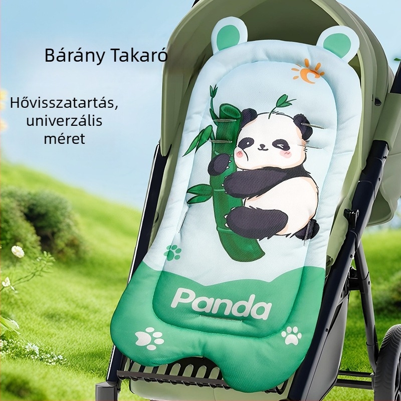 Blue Cloud párnázott babapárna babakocsira – párna az etetőszékhez, 0–5 éveseknek