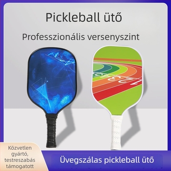 Pickleball perforált üveg- és szénszálas ütő beltéri használatra